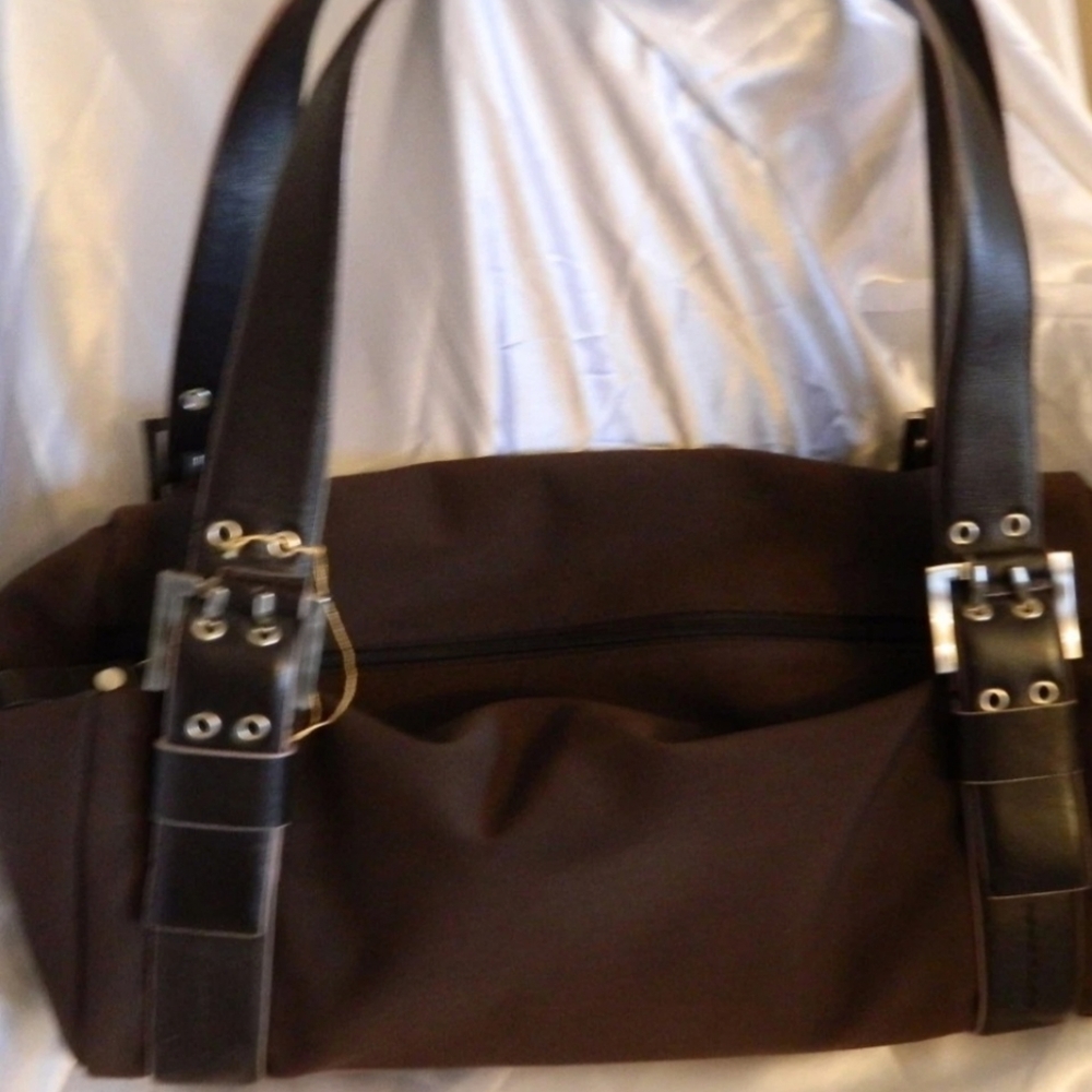DONALD J PLINER Brown CANVAS Bag